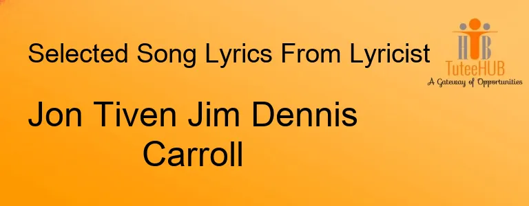 Jon Tiven Jim Dennis Carroll