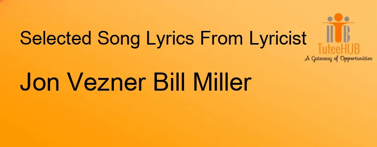 Jon Vezner Bill Miller