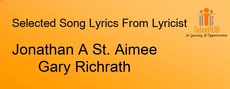 Jonathan A St. Aimee Gary Richrath