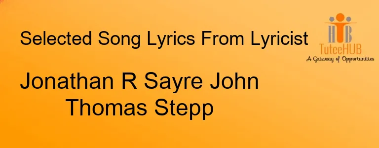 Jonathan R Sayre John Thomas Stepp