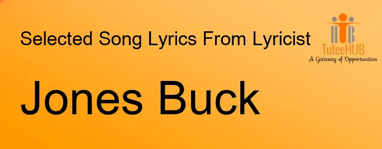 Jones Buck