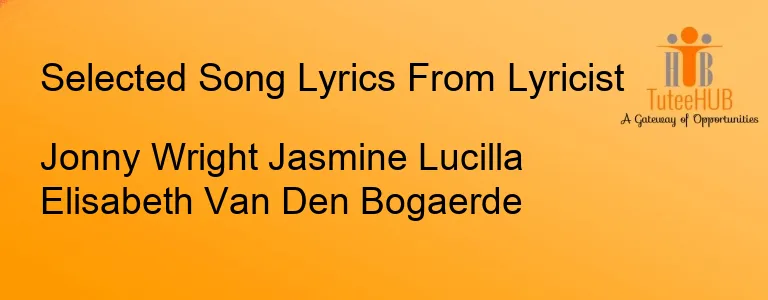 Jonny Wright Jasmine Lucilla Elisabeth Van Den Bogaerde