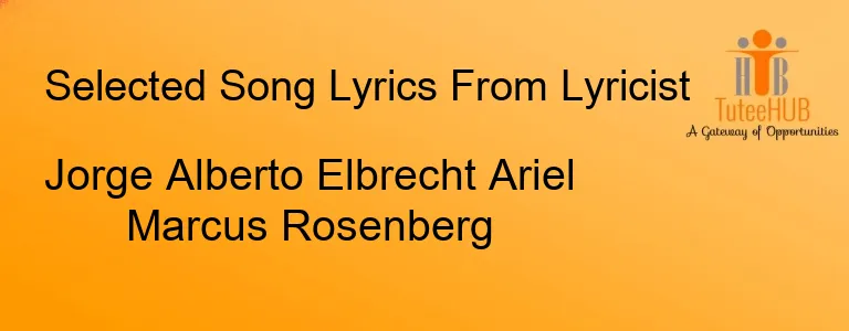 Jorge Alberto Elbrecht Ariel Marcus Rosenberg