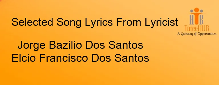 Jorge Bazilio Dos Santos Elcio Francisco Dos Santos