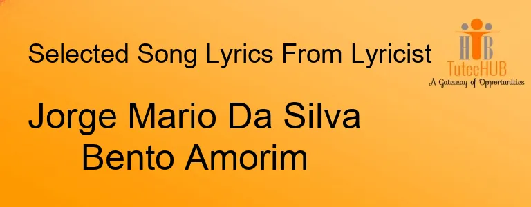 Jorge Mario Da Silva Bento Amorim