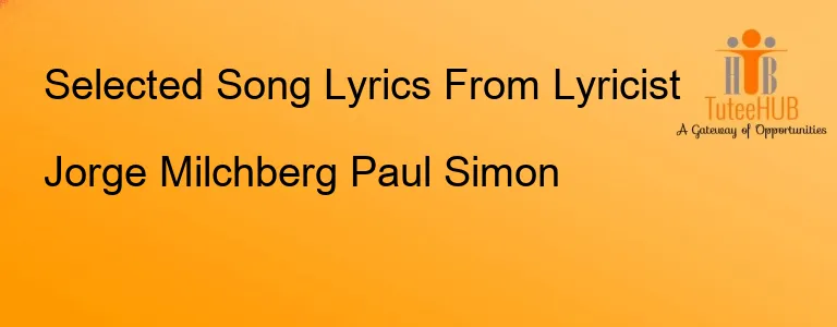 Jorge Milchberg Paul Simon