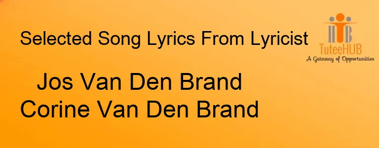 Jos Van Den Brand Corine Van Den Brand