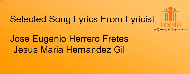 Jose Eugenio Herrero Fretes Jesus Maria Hernandez Gil