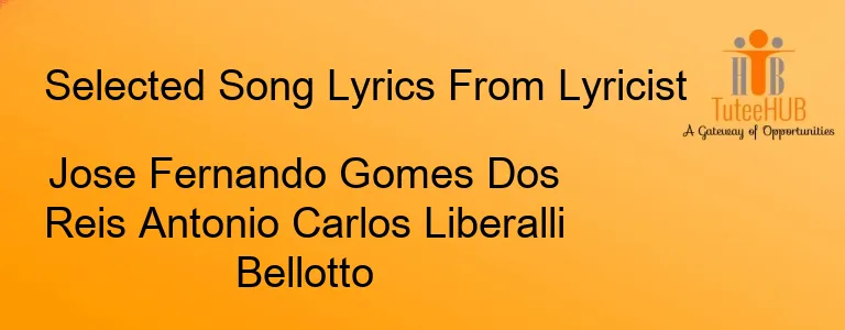 Jose Fernando Gomes Dos Reis Antonio Carlos Liberalli Bellotto