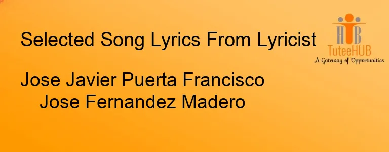 Jose Javier Puerta Francisco Jose Fernandez Madero