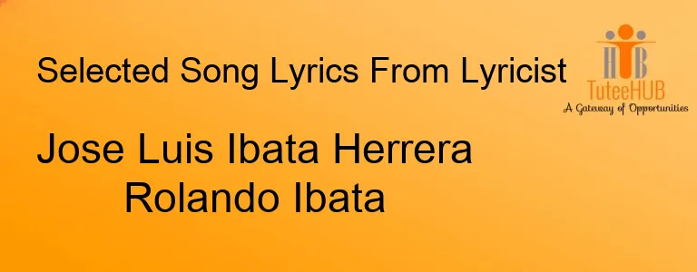 Jose Luis Ibata Herrera Rolando Ibata