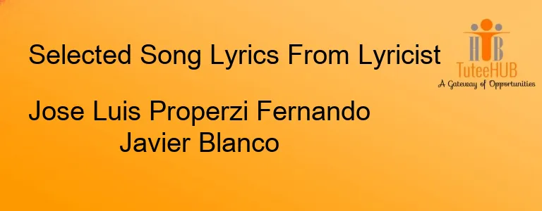 Jose Luis Properzi Fernando Javier Blanco