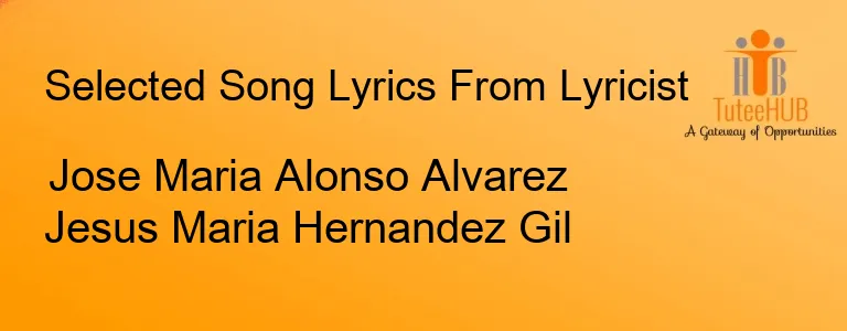 Jose Maria Alonso Alvarez Jesus Maria Hernandez Gil