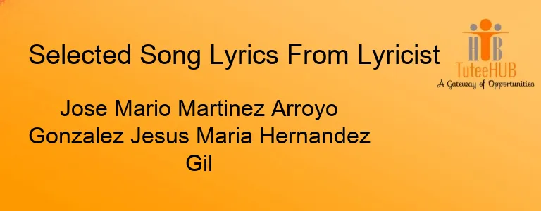 Jose Mario Martinez Arroyo Gonzalez Jesus Maria Hernandez Gil