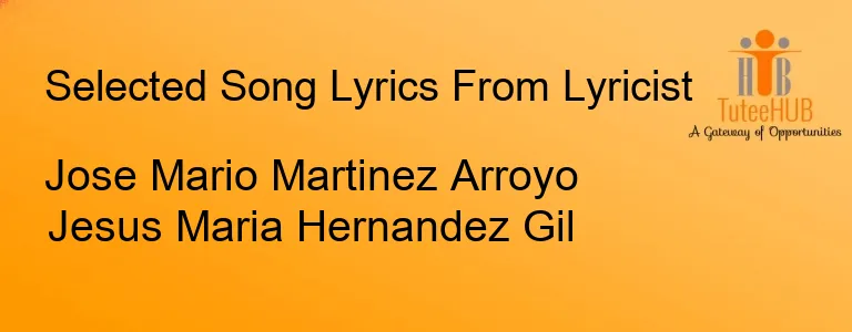 Jose Mario Martinez Arroyo Jesus Maria Hernandez Gil