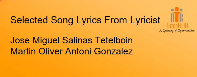 Jose Miguel Salinas Tetelboin Martin Oliver Antoni Gonzalez