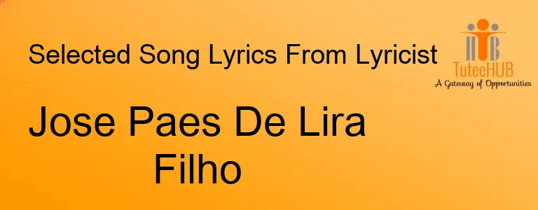 Jose Paes De Lira Filho