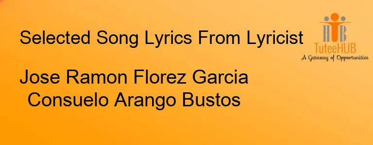 Jose Ramon Florez Garcia Consuelo Arango Bustos