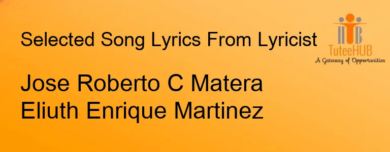 Jose Roberto C Matera Eliuth Enrique Martinez