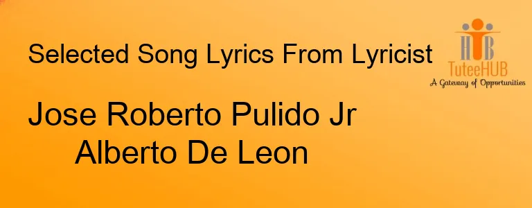 Jose Roberto Pulido Jr Alberto De Leon