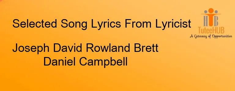 Joseph David Rowland Brett Daniel Campbell
