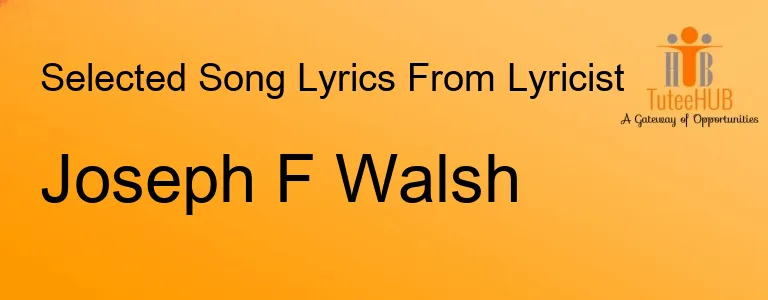 Joseph F Walsh