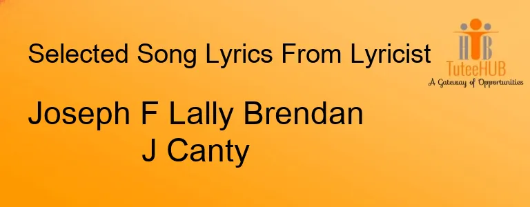 Joseph F Lally Brendan J Canty