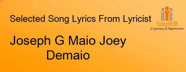 Joseph G Maio Joey Demaio