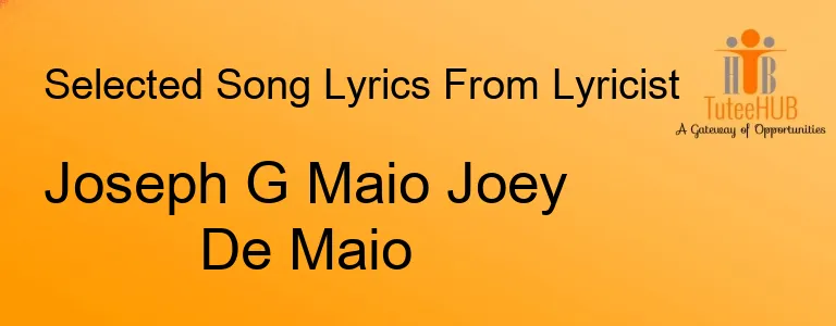 Joseph G Maio Joey De Maio