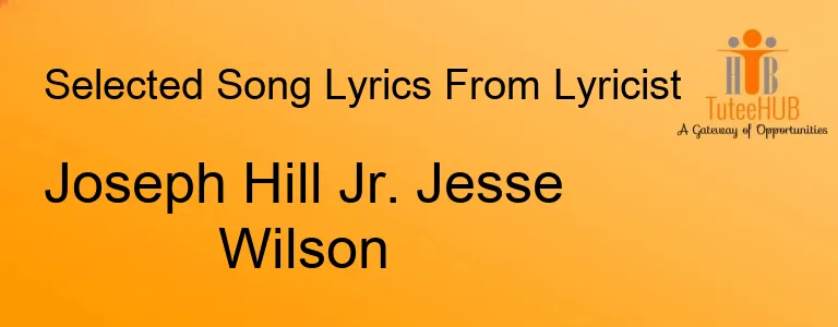 Joseph Hill Jr. Jesse Wilson