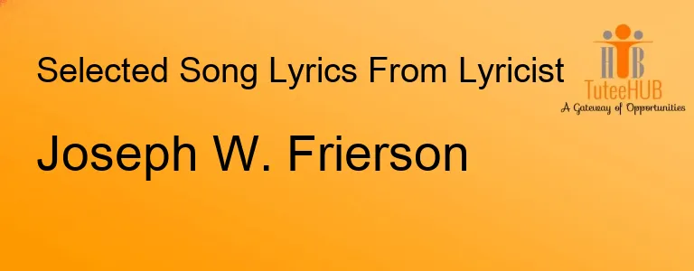 JOSEPH W. FRIERSON
