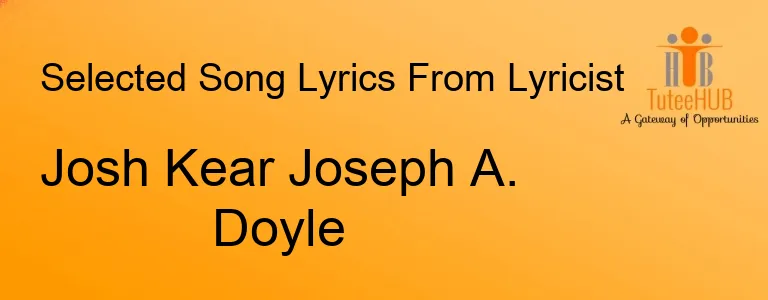 Josh Kear Joseph A. Doyle