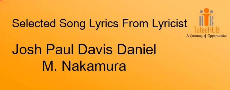 Josh Paul Davis Daniel M. Nakamura