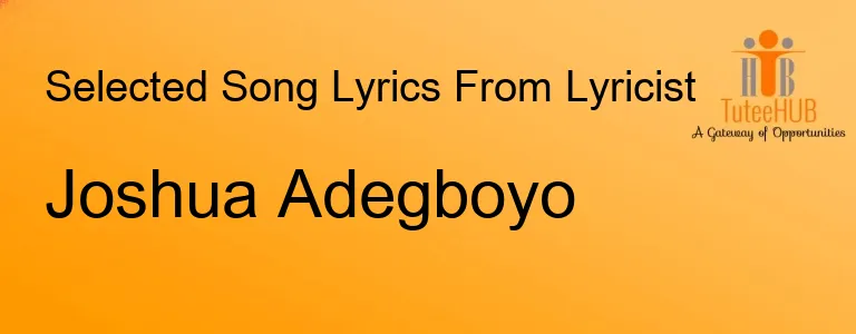 Joshua Adegboyo