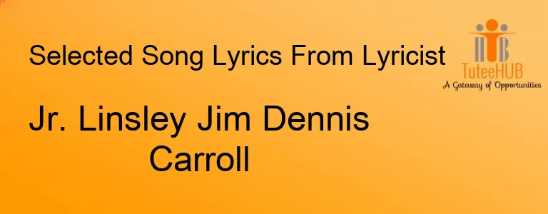 Jr. Linsley Jim Dennis Carroll