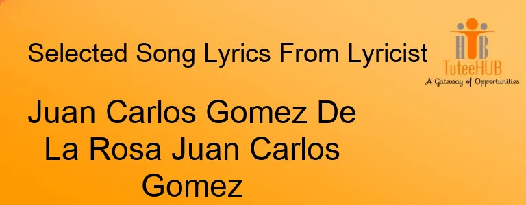 Juan Carlos Gomez De La Rosa Juan Carlos Gomez