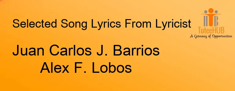 Juan Carlos J. Barrios Alex F. Lobos