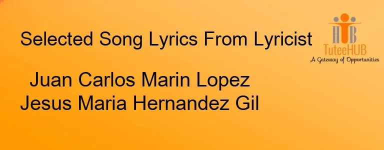 Juan Carlos Marin Lopez Jesus Maria Hernandez Gil