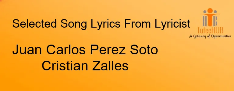 Juan Carlos Perez Soto Cristian Zalles