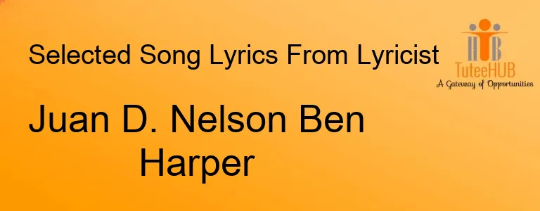 Juan D. Nelson Ben Harper