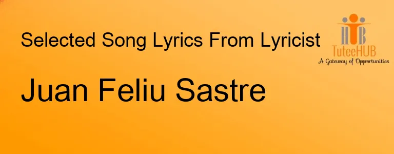 Juan Feliu Sastre