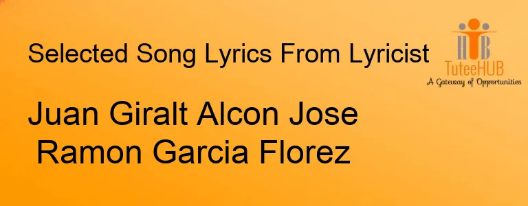 Juan Giralt Alcon Jose Ramon Garcia Florez