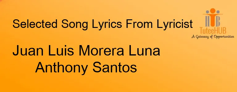 Juan Luis Morera Luna Anthony Santos