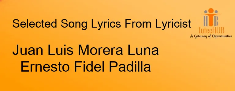 Juan Luis Morera Luna Ernesto Fidel Padilla