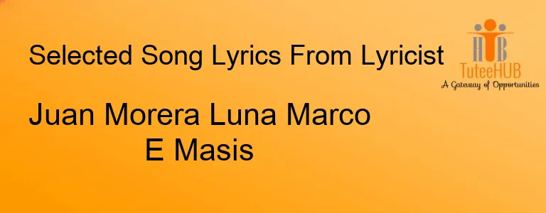 Juan Morera Luna Marco E Masis