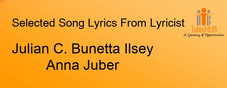 Julian C. Bunetta Ilsey Anna Juber