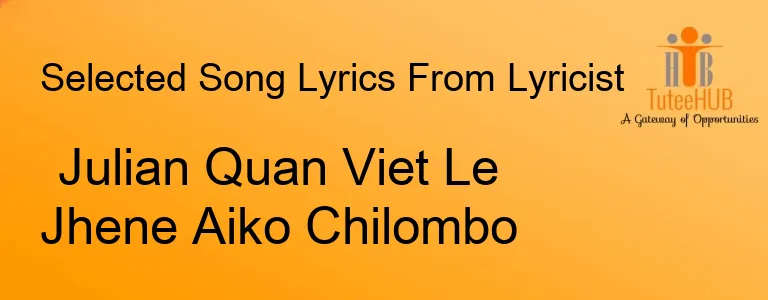Julian Quan Viet Le Jhene Aiko Chilombo