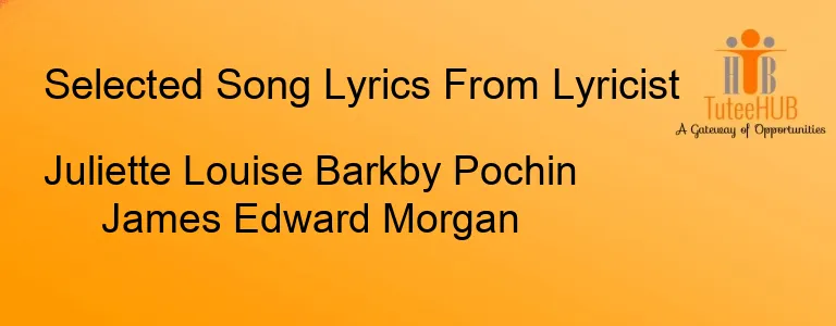 Juliette Louise Barkby Pochin James Edward Morgan