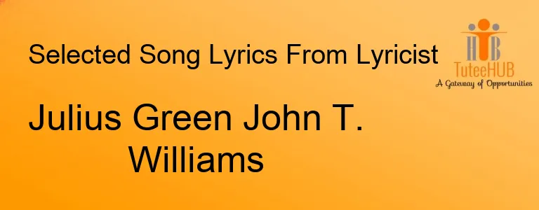 Julius Green John T. Williams