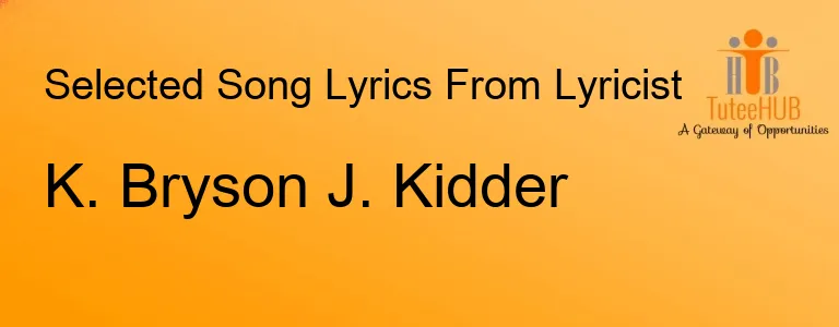 K. Bryson J. Kidder